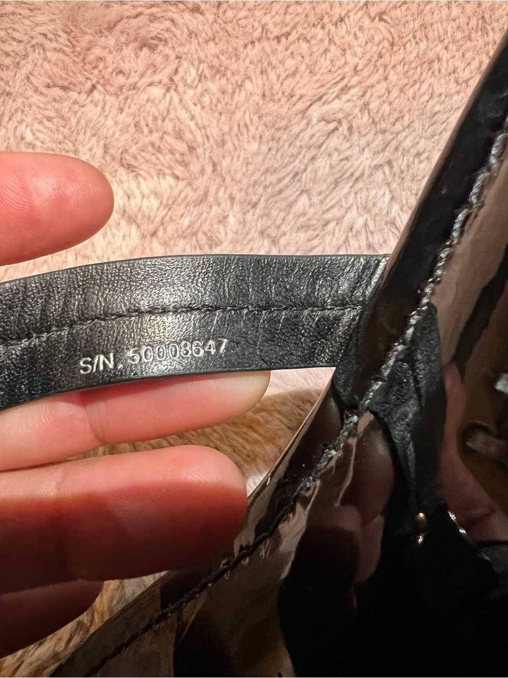 Tory Burch Black Patent Miller Thong Sandals - Picture 7 of 12